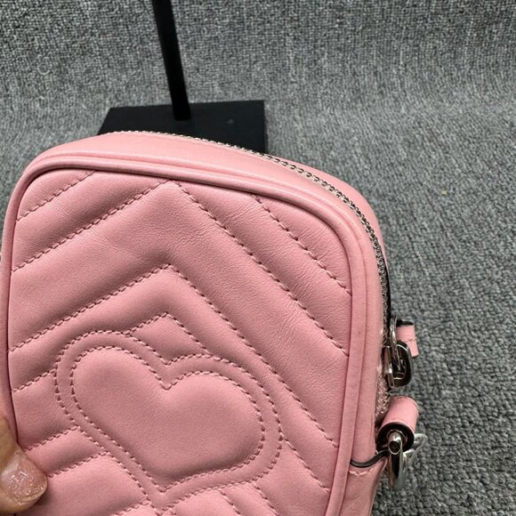 Gucci Marmont Cellphone Pouch Crossbody Bag 625-021125 - Picture 7 of 14